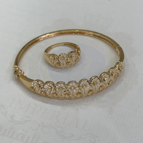 سوارة وخاتم البقشي عيار 21