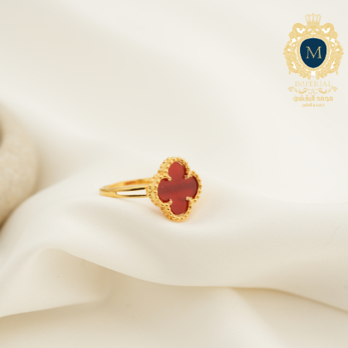 خاتم ذهب عيار 21