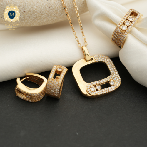 نص طقم تصميم عالمي عيار 18