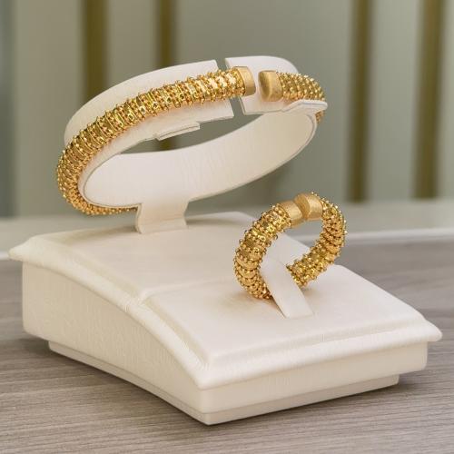 سوارة وخاتم البقشي عيار 21