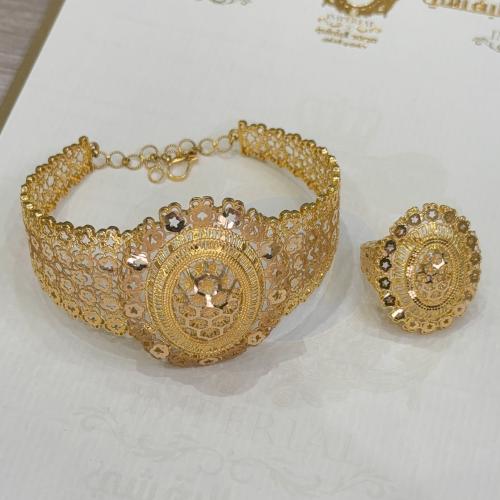 سوارة وخاتم البقشي عيار 21