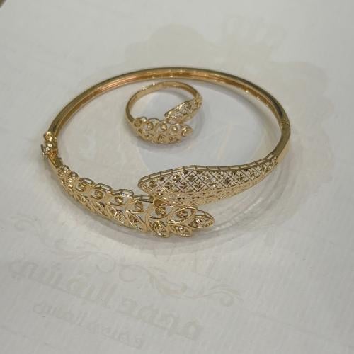 سوارة وخاتم البقشي عيار 21