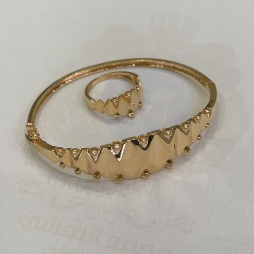 سوارة وخاتم البقشي عيار 21