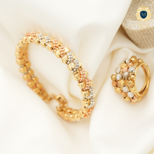 اسوارة وخاتم عيار 18