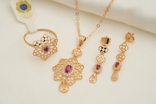 نص طقم عيار 21