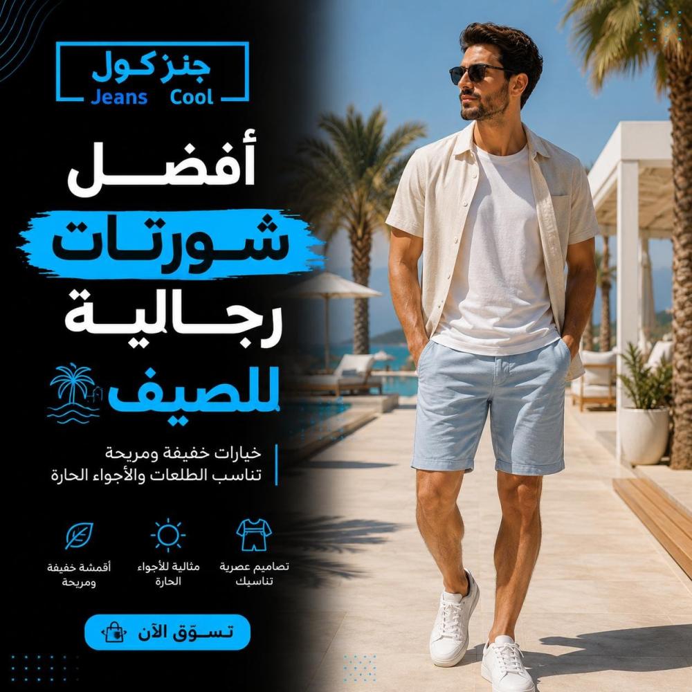 أفضل شورتات رجالية للصيف | دليلك لاختيار الأنسب في 2026
