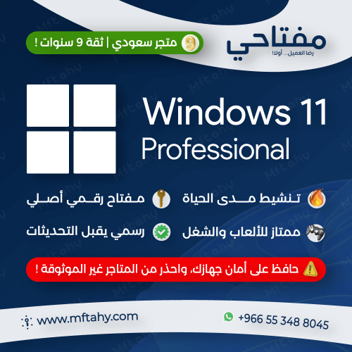 ويندوز 11 بروفيشنال