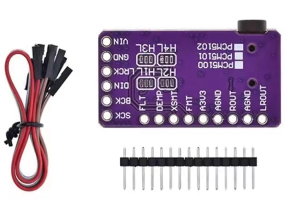 Interface I2s Pcm5102a Dac Decoder Gy-pcm5102 I2s Player Module Compatible Raspberry Pi Phat Compatiblemat Board Digital Pcm5102 Audio Board-E - Foto 2