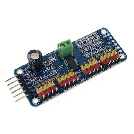 Servo Driver 16-Channel 12-bit PWM - I2C interface...