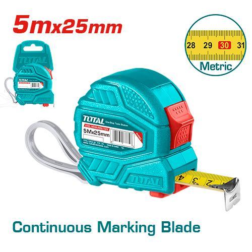 متر 5م Steel measuring tape - TOTAL