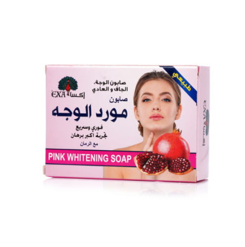 صابون مورد الوجه بالرمان من إكسا - 100 جرام