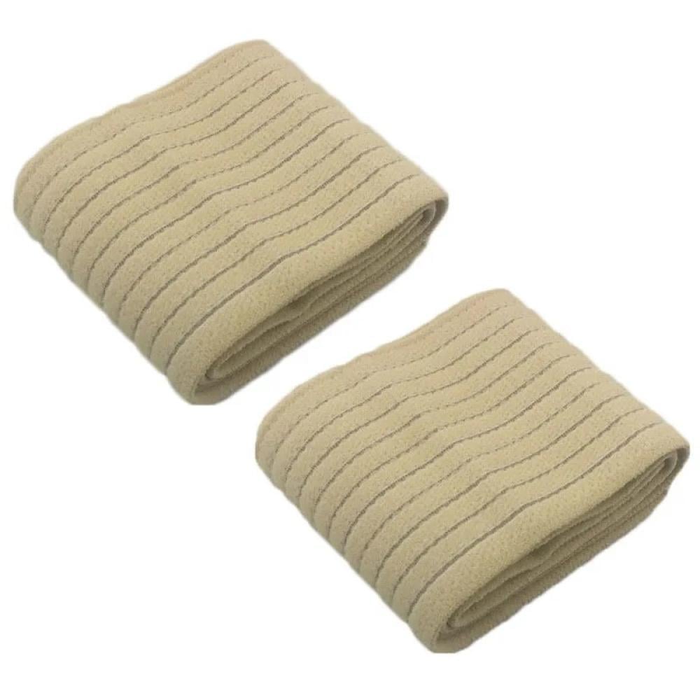 2 قطعة ضمادات مرنة قابلة للتعديل – حماية المعصم والركبة والكوع والكاحل أثناء التمارين الرياضية