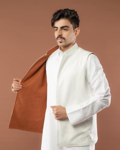 سديري جوخ لون ابيض - جملي