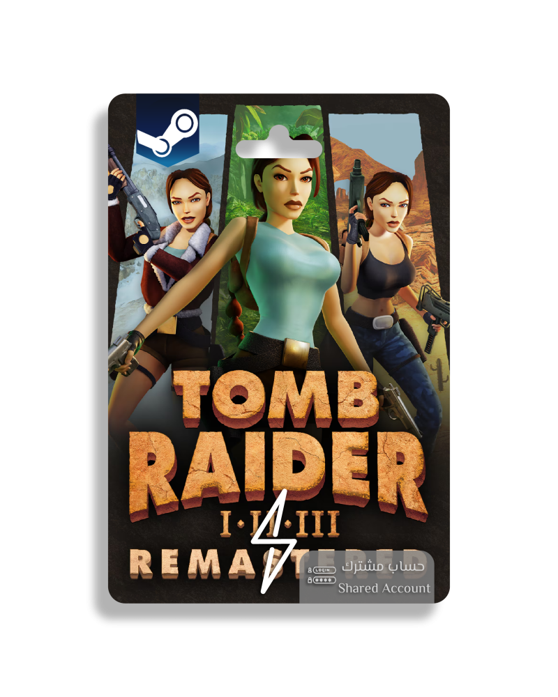 Tomb Raider 1-3 Remastered - Shared Account ( Steam )