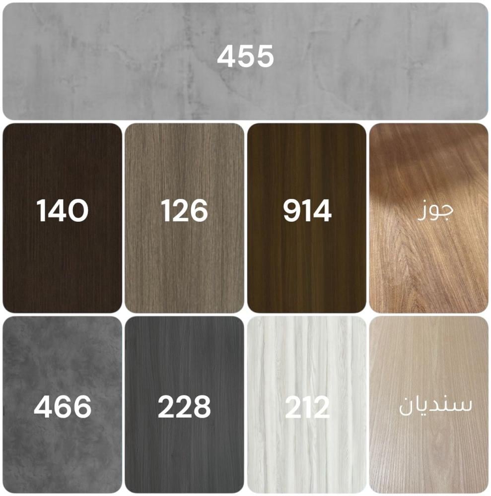 جميع انواع الأسطح والألوان