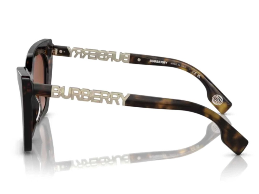 Burberry BE 4372-U 3002/13 Cat Eye Sunglasses For Women  display picture 1