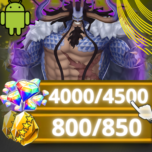 كايدو الهجين + 4000 جوهرة -- 800 حجر( اندرويد)
