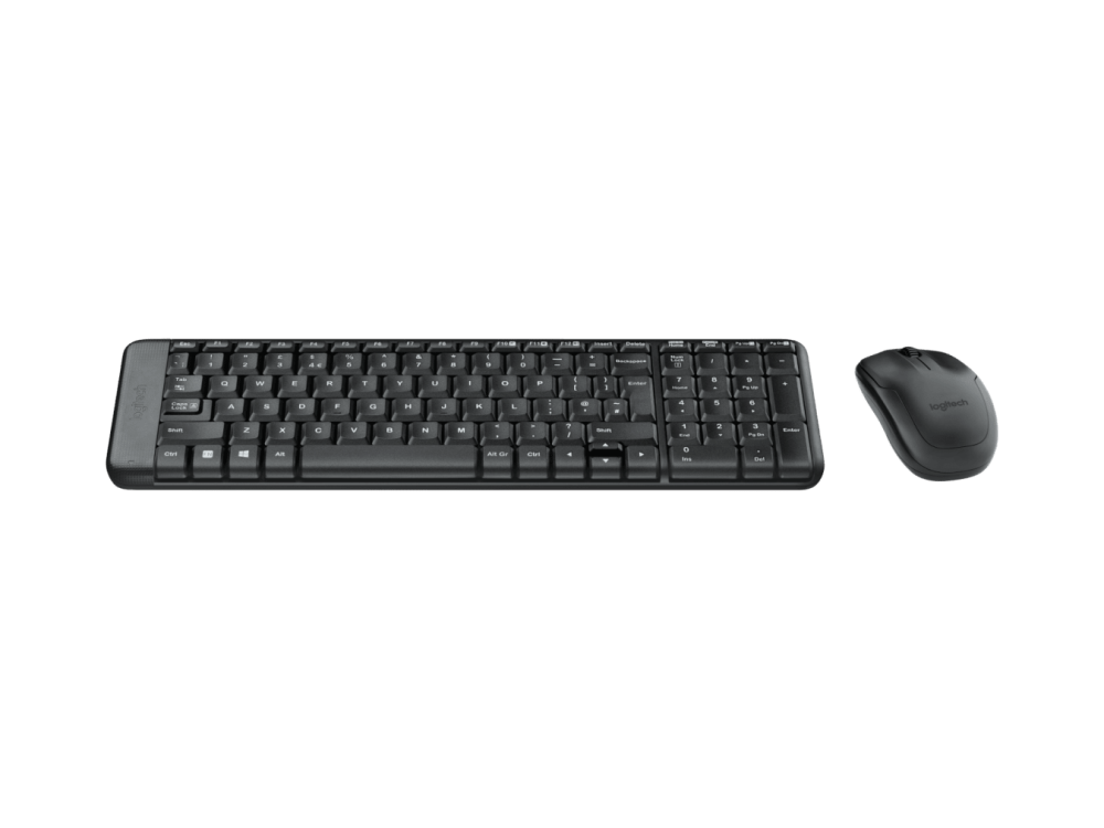 Logitech Wireless Keyboard and Mouse Combo MK220 Black 920-003160