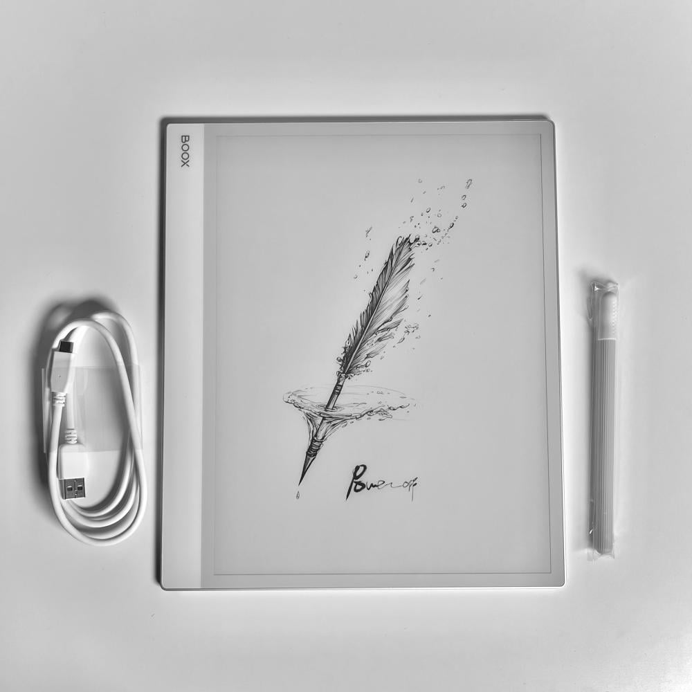 (مستعمل) بووكس نوت ماكس حبر اسود فقط 6GB 128GB جهاز لوحي بشاشة حبر إلكتروني 13.3 بوصة بدون اضاءة داخليه | (131625529B0550) (Pre-Owned) BOOX Note Max