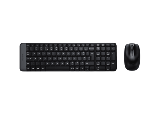 Logitech Wireless Keyboard and Mouse Combo MK220 Black 920-003160 - Main Image