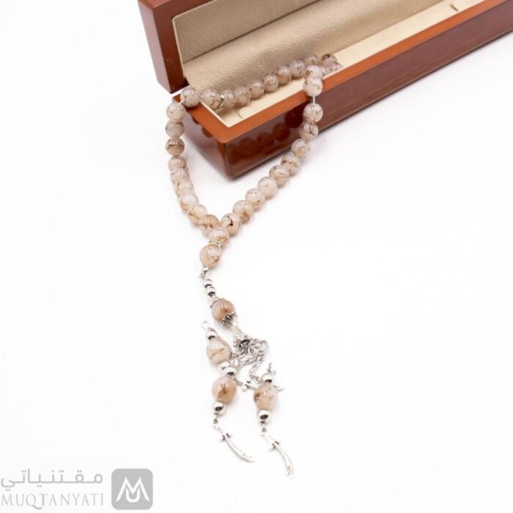 سبحة رجالية عقيق