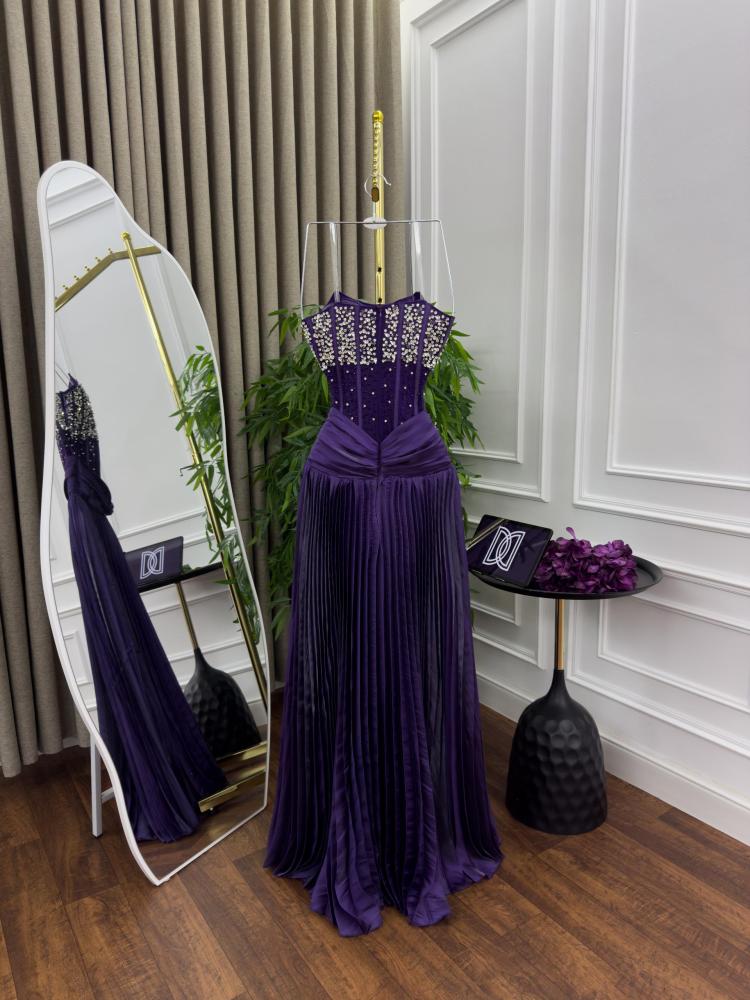 فستان سهره كرنكل تطريز يدوي الاصلي