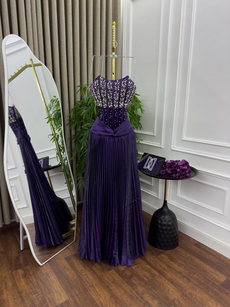 فستان سهره كرنكل تطريز يدوي الاصلي