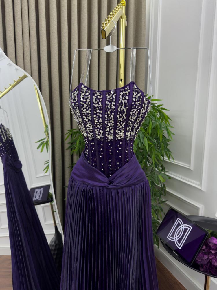 فستان سهره كرنكل تطريز يدوي الاصلي