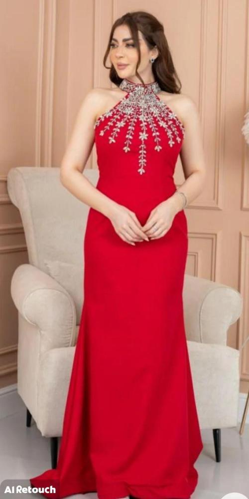 فستان سهره باربي تطريز يدوي