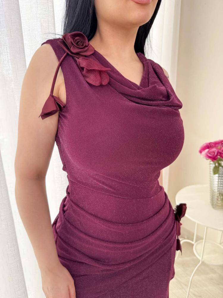 فستان سهره كريستال استرتش مكس توب