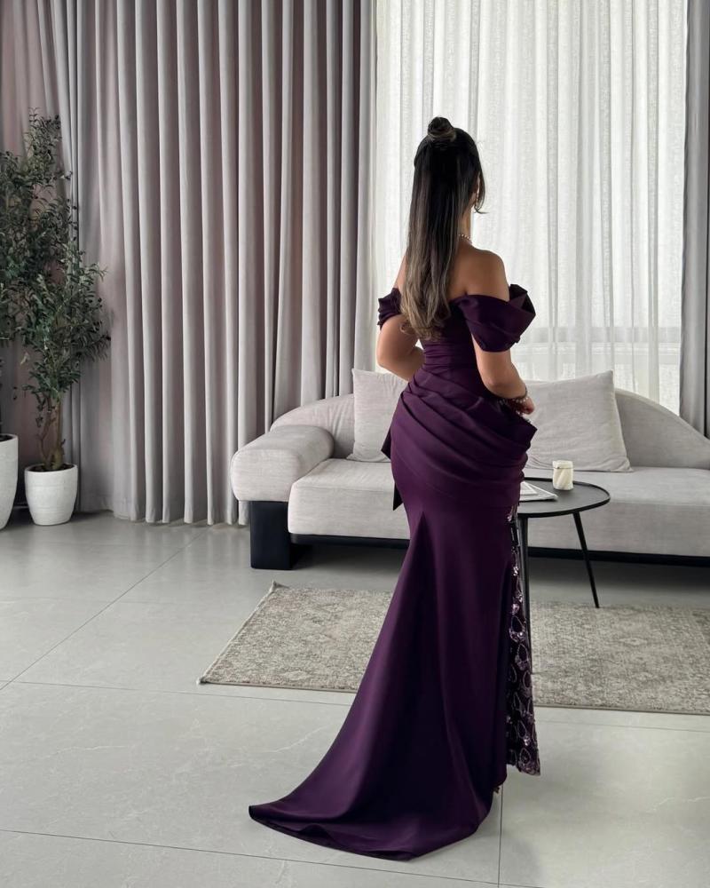 فستان سهره القماش باربي + سهره خرز مكس توب