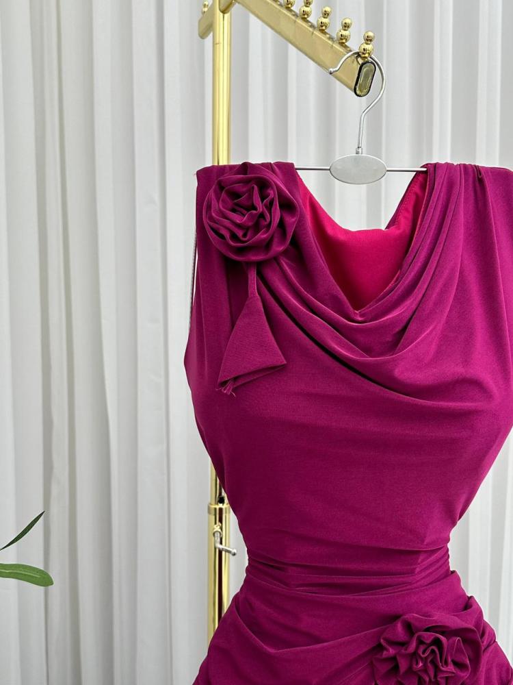 فستان سهره كريستال استرتش مكس توب