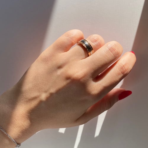 Calendar ring | Rose Gold