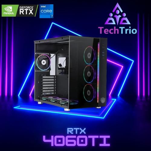 TechTrio Gaming PC - NVIDIA RTX 4060Ti 8GB - INTEL...