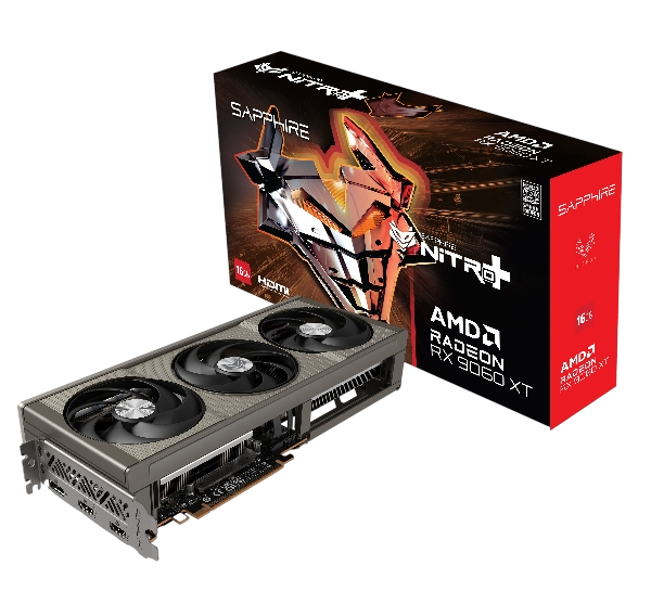 SAPPHIRE NITRO+ AMD RADEON RX 9060 XT GAMING OC 16...