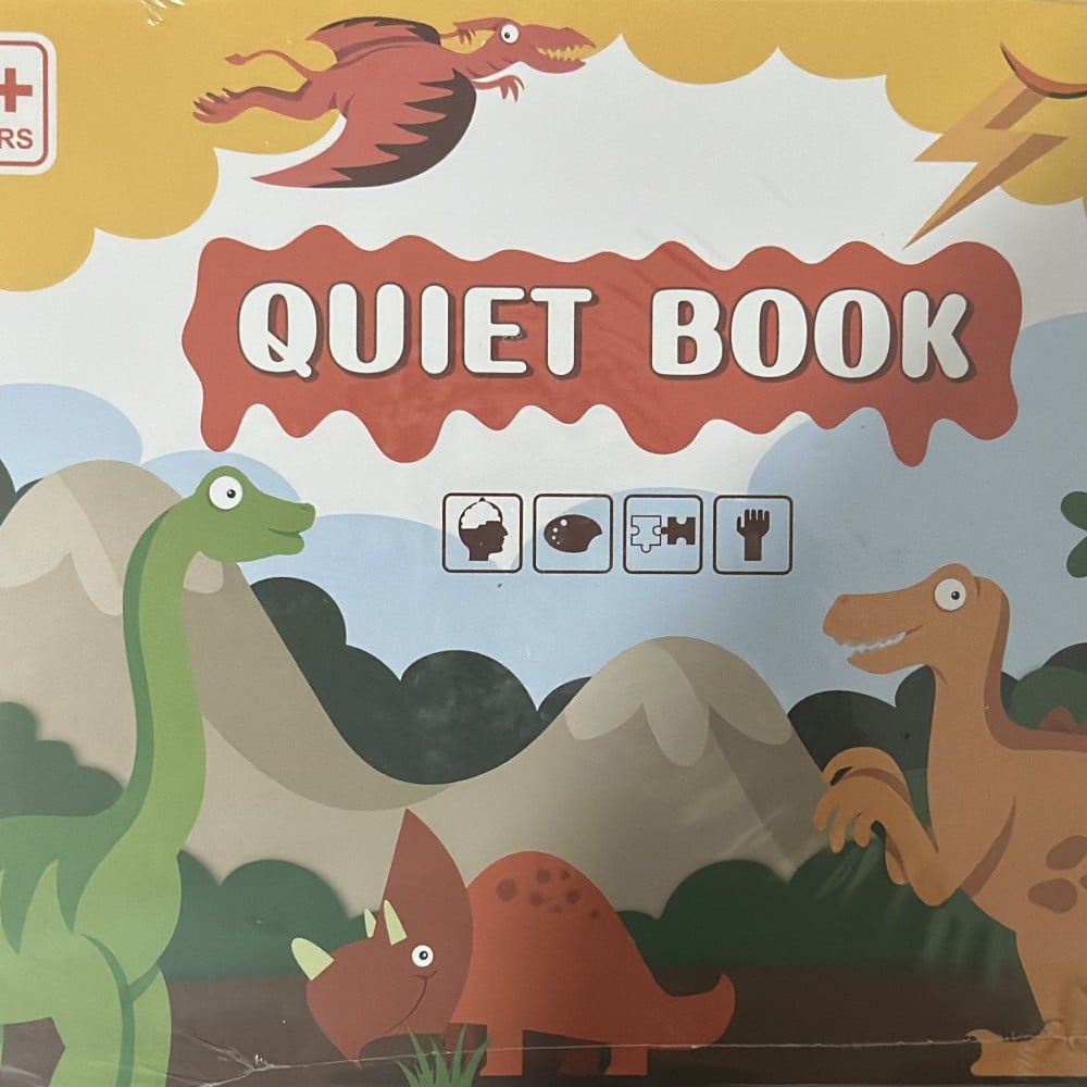 quiet book dinsour