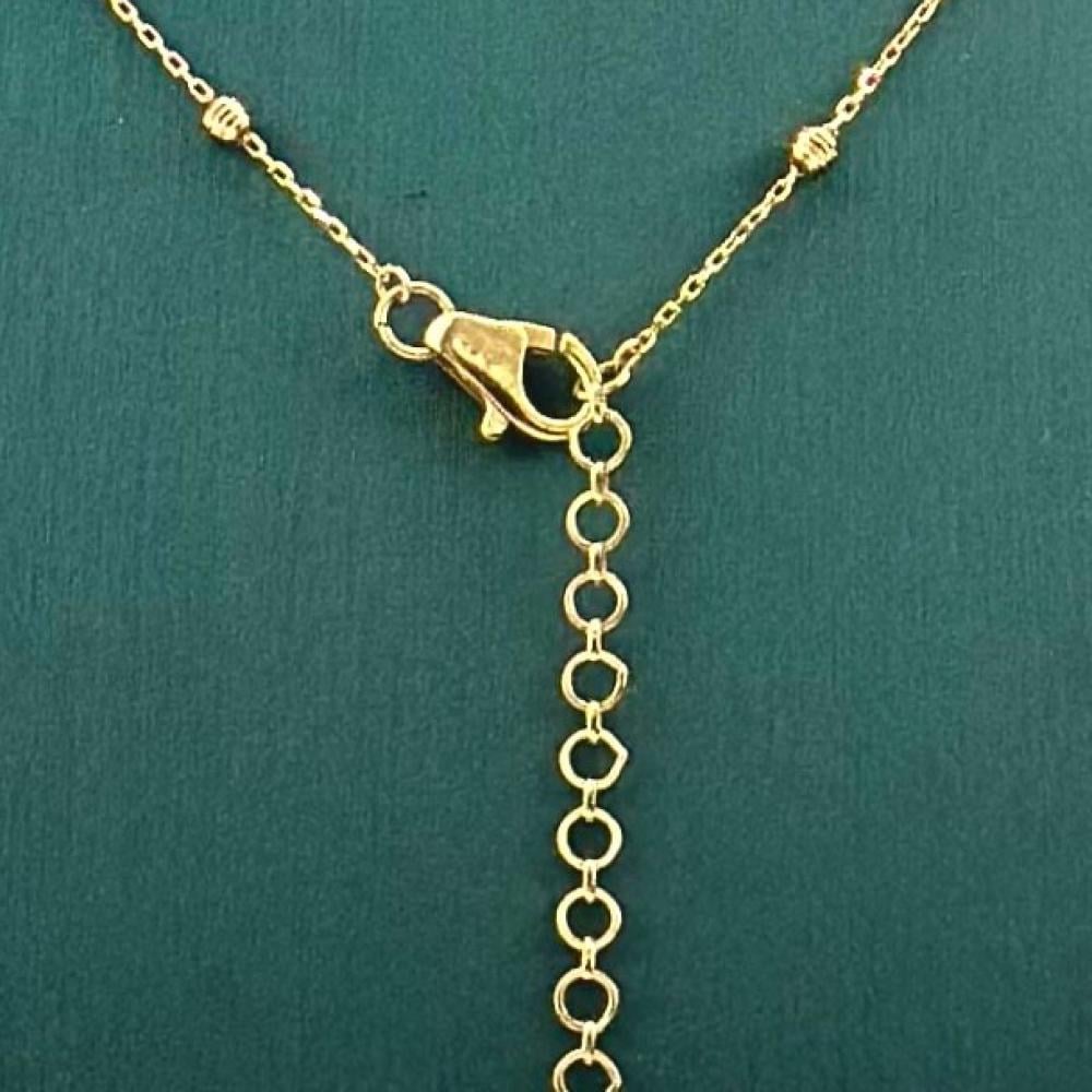 احصلى على طقم ذهب ناعم عيار 21 بتصميم كرات الليزر اللامعة