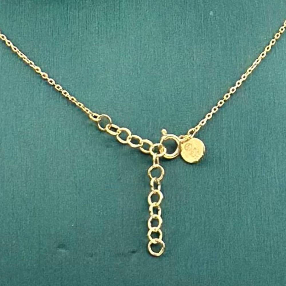 سلسال ذهب اصفر ايطالي عيار 18 دورين