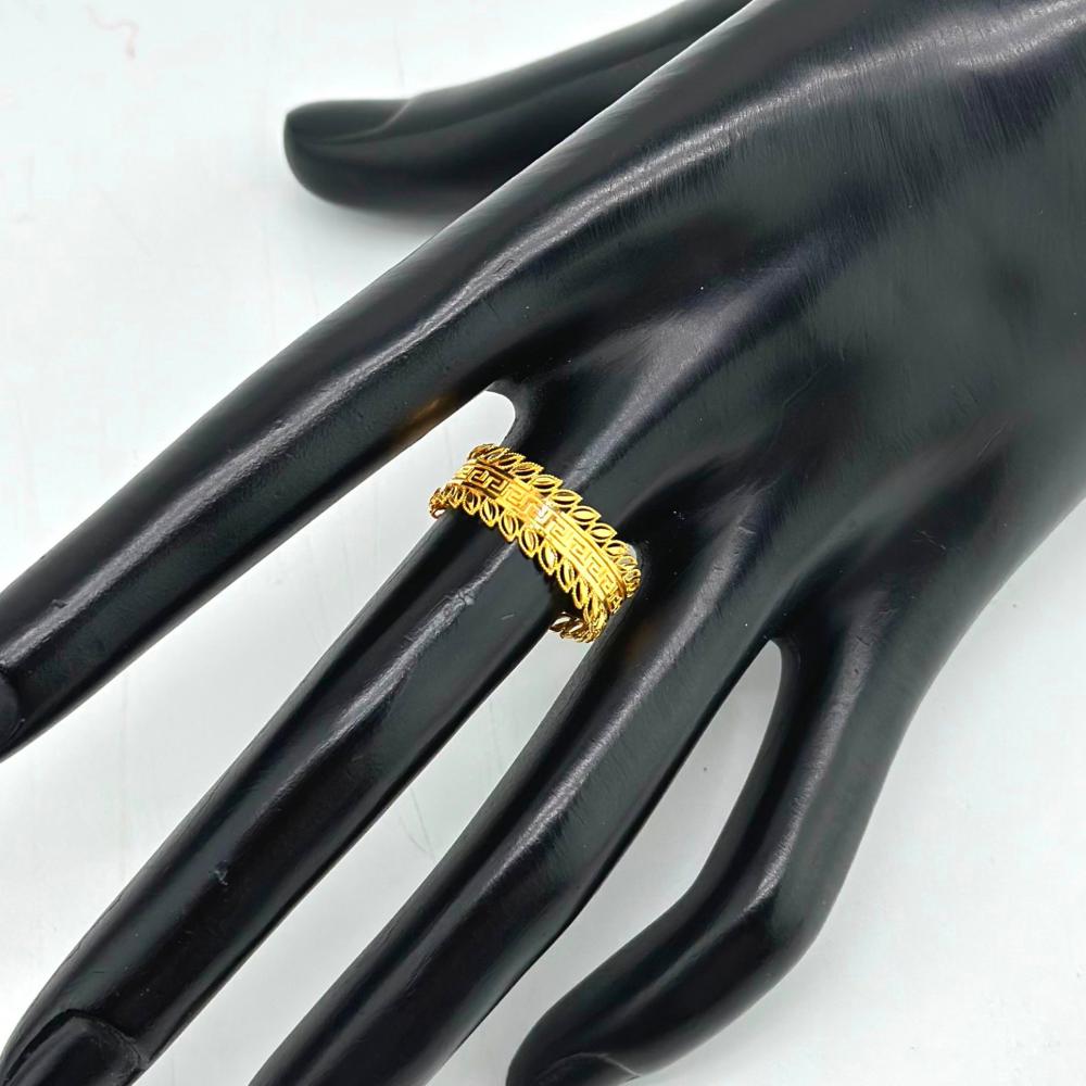 دبلة ذهب أصفر عيار 21 من مجوهرات الشلوي