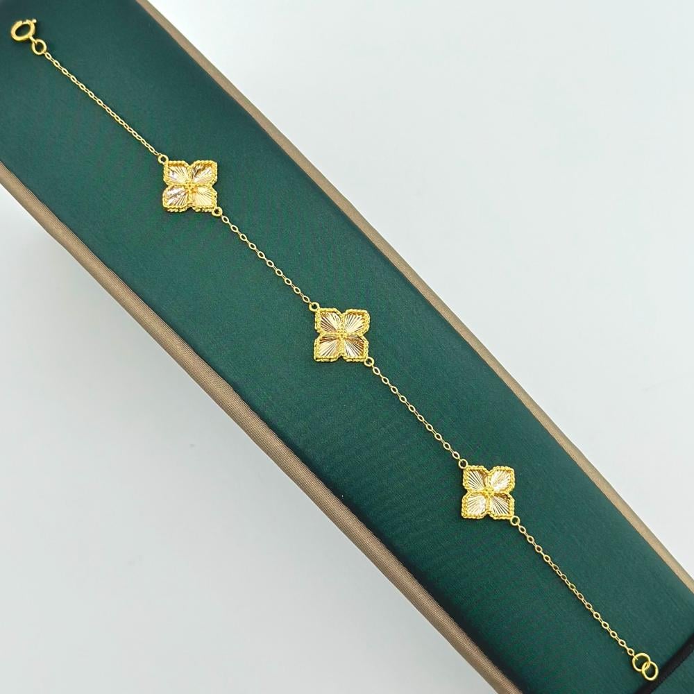 اسوارة ذهب عيار 21 من مجوهرات الشلوي