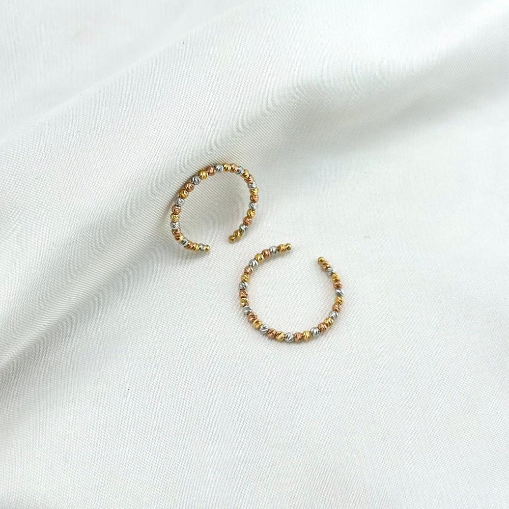 خاتم ذهب ملونه عيار21 من مجوهرات الشلوي