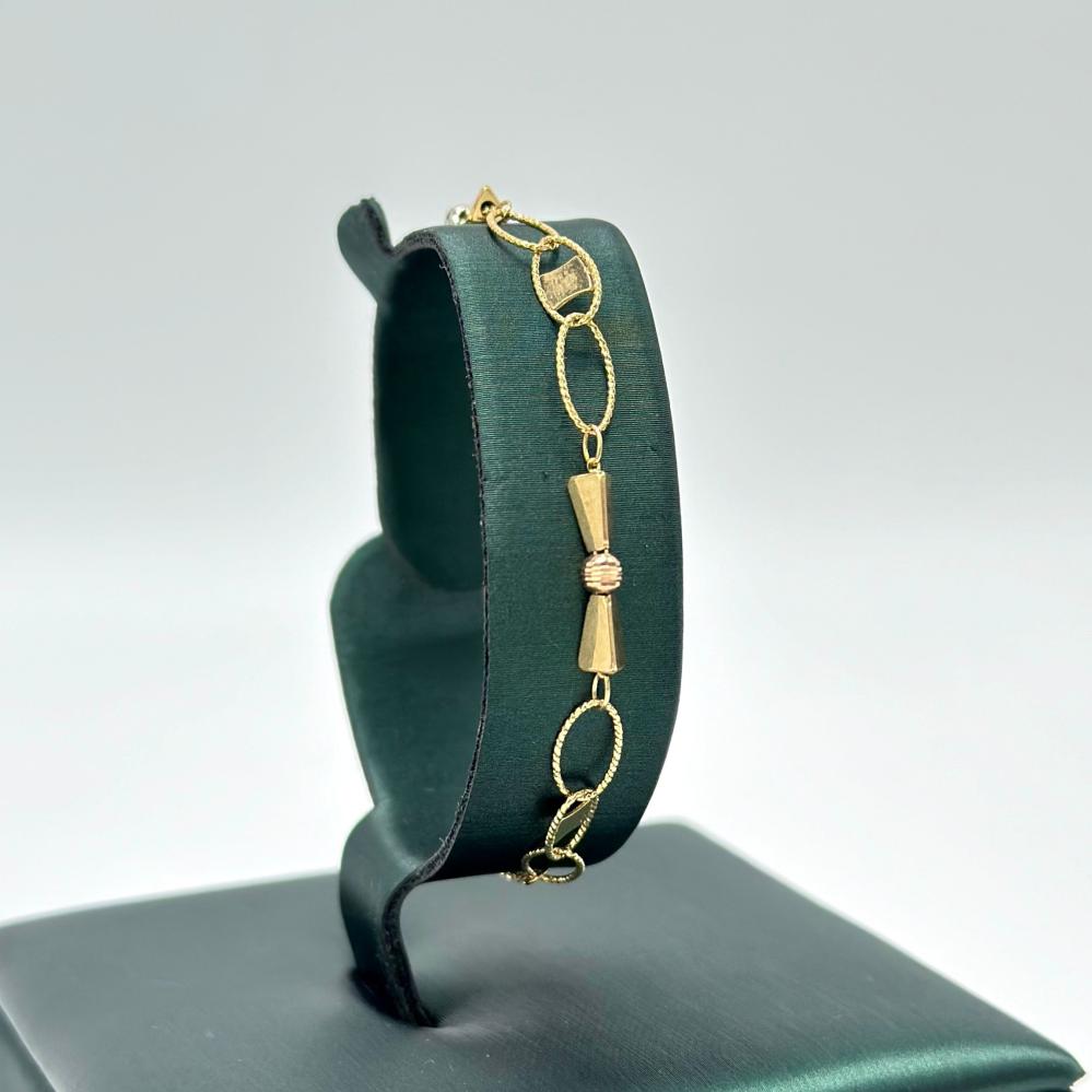 اسوارة ذهب اصفر عيار 18 من مجوهرات الشلوي