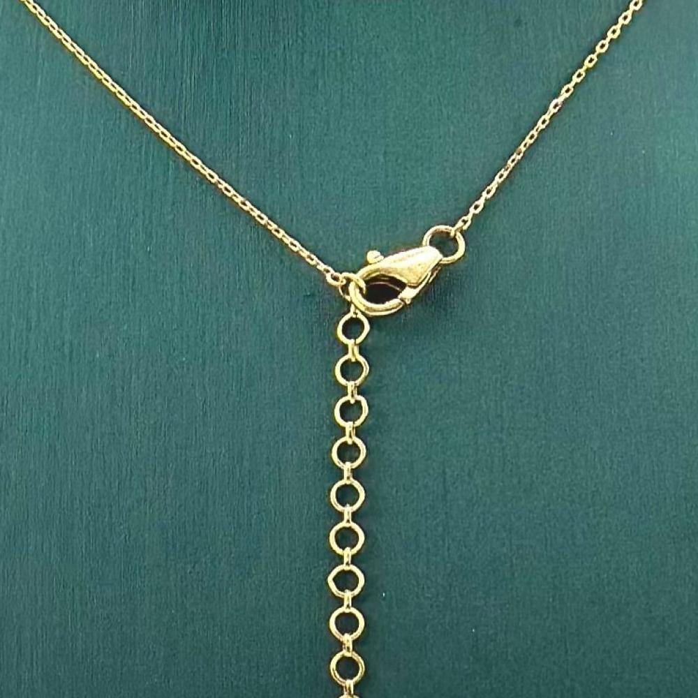 سلسال ذهب أصفر عيار 21 من مجوهرات الشلوي