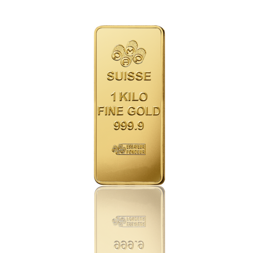 سبيكة ذهب محلية ( 1.0 كجم - عيار 24 - BU1000 )