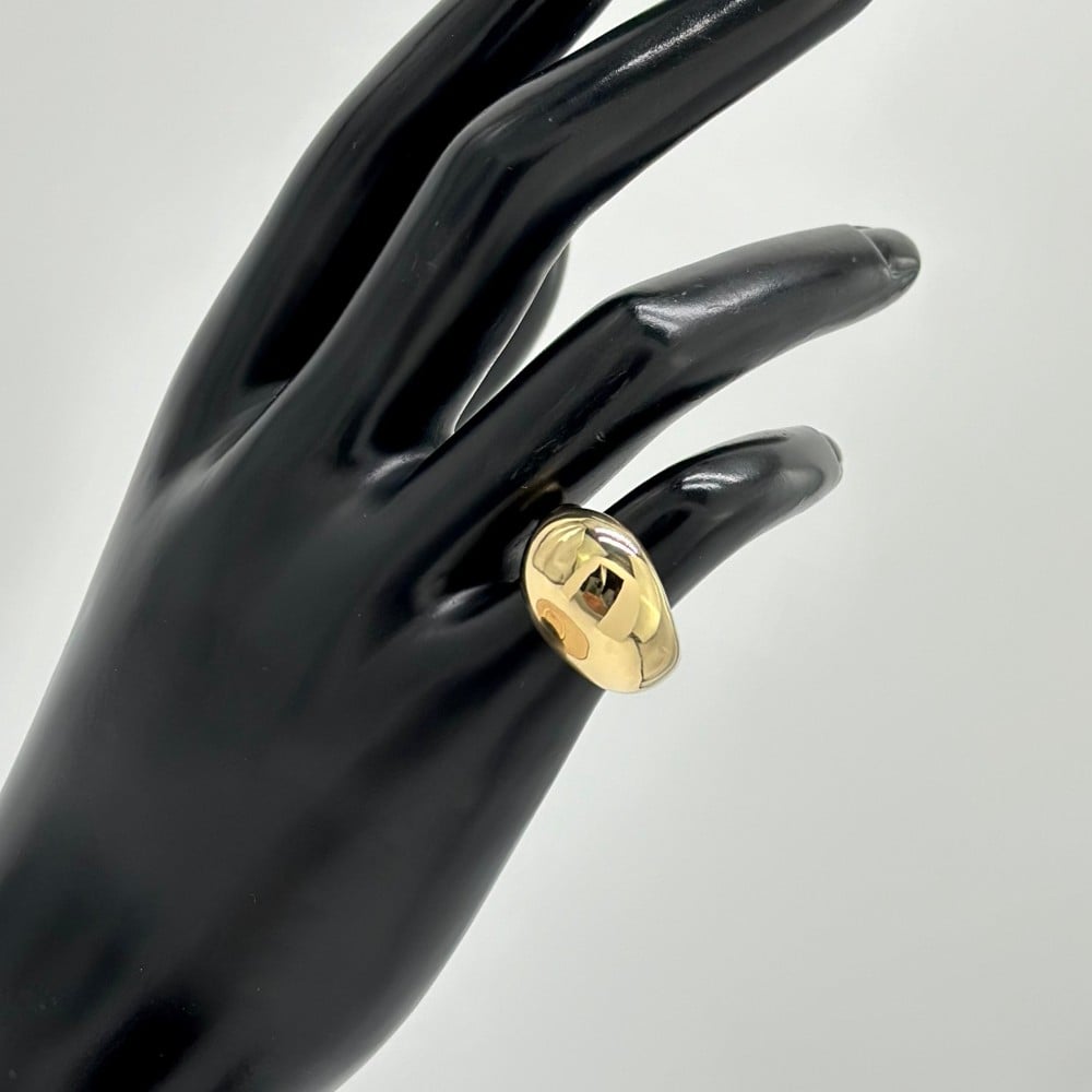 خاتم ذهب اصفر بوتيغا عيار18 من مجوهرات الشلوي