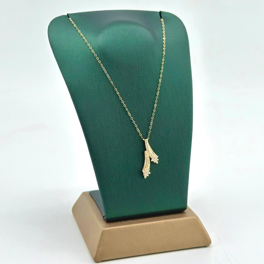 عقد ذهب ناعم بتصميم أنيق و مميز