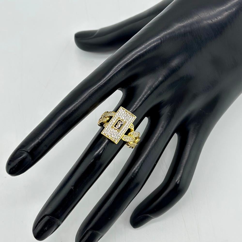 افخم خاتم ذهب نسائي بتصميم موناكو