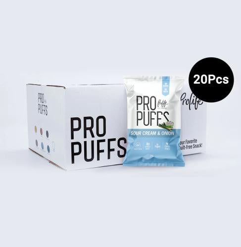 Prolife Pro Protien Puff Sour Cream & Onion Flavor...