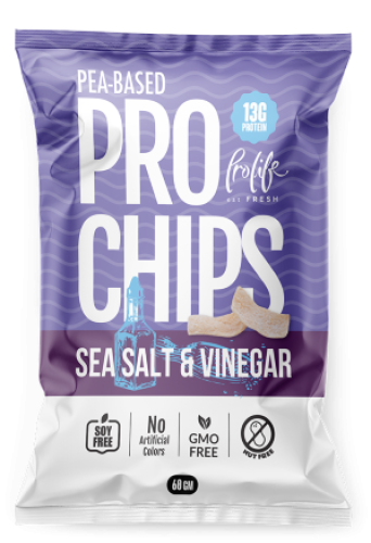 Prolife Pro Chips Sea Salt & Vinegar 60g