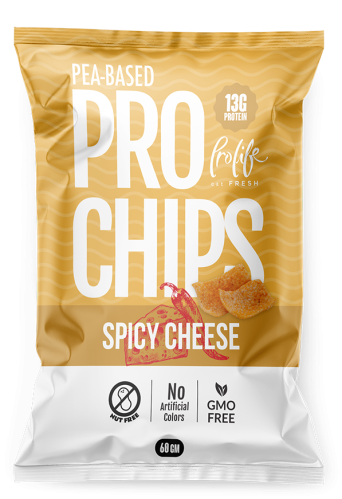 Prolife Pro Chips Spicy Cheese 60g